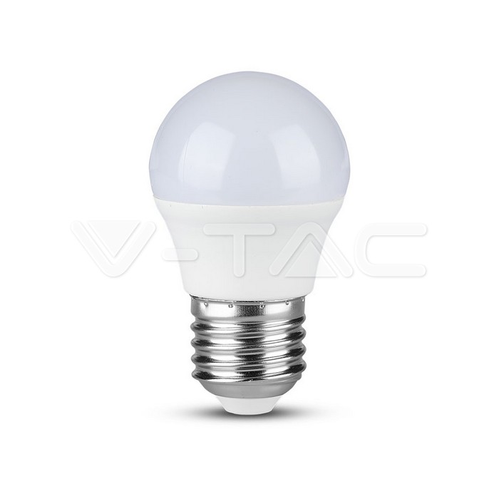 Lampadina LED 4W E27 P45 Bianco naturale