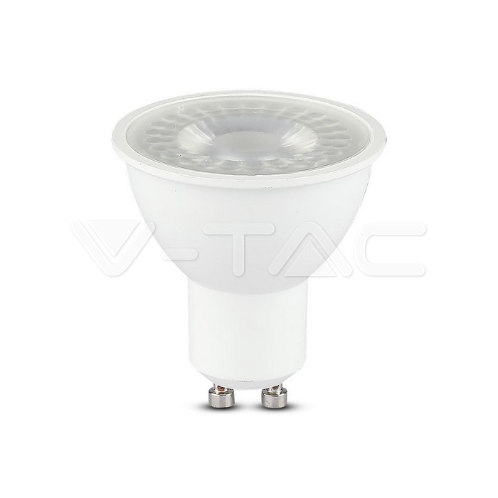 LED Lampadina 6W GU10 Plastica Lens Cover 4000K CRI 95+