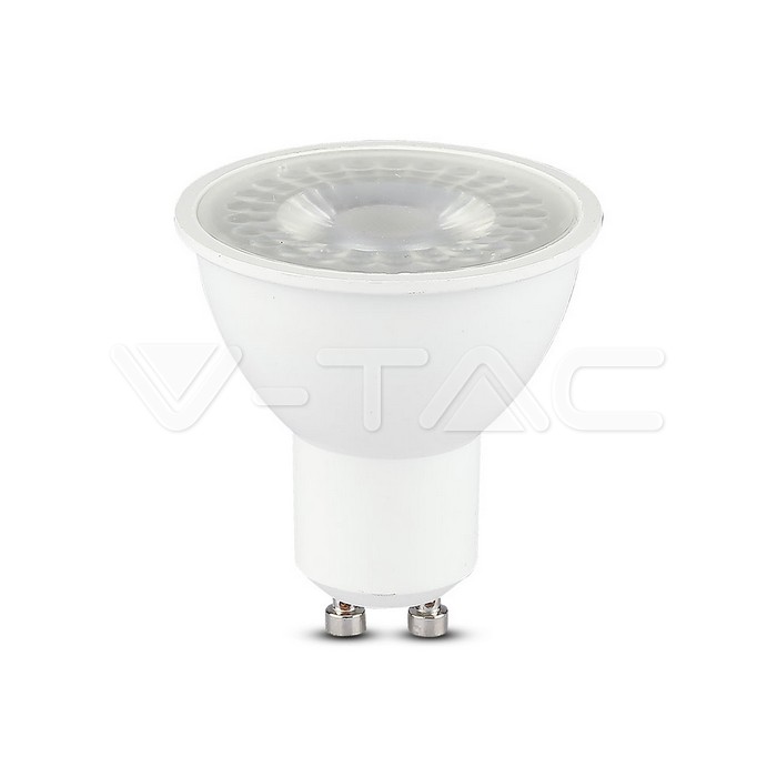 LED Lampadina 6W GU10 Plastica Lens Cover 2700K CRI 95+