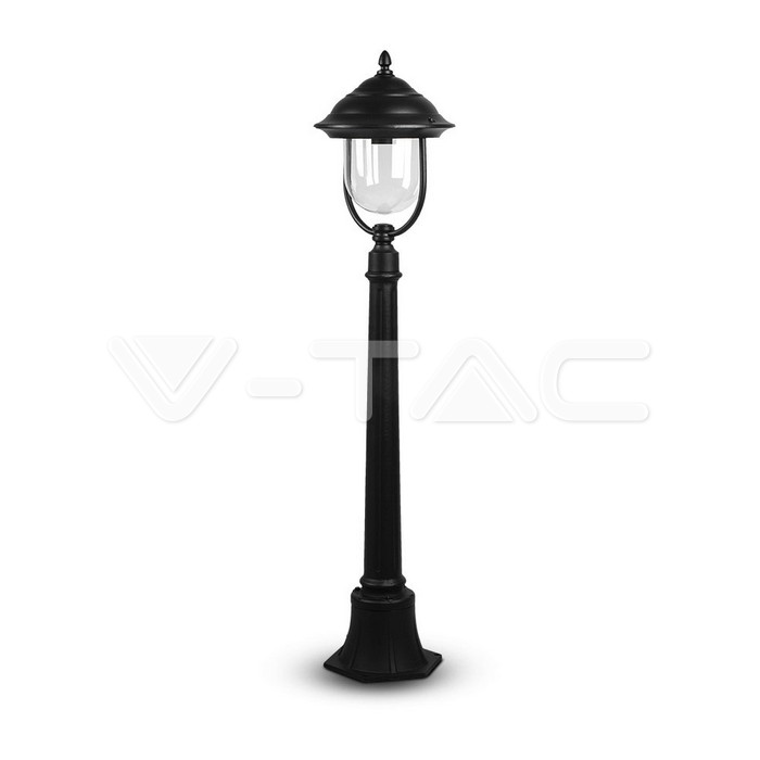 Garden Lamp 1 x E27 Nero 1.1m
