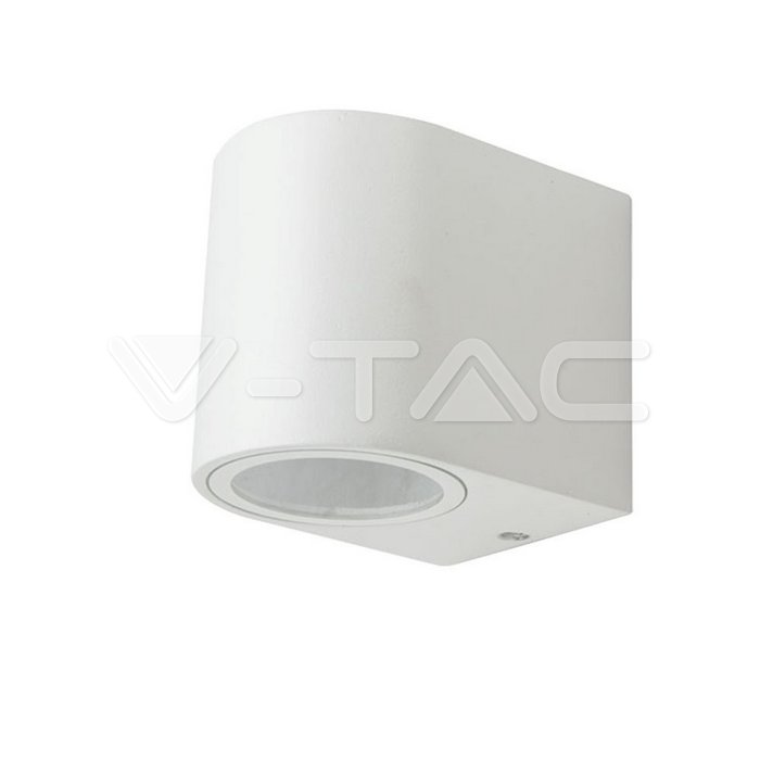 Wall Sleek Wall Fitting Rotondo Corpo Bianco 1 Way IP44