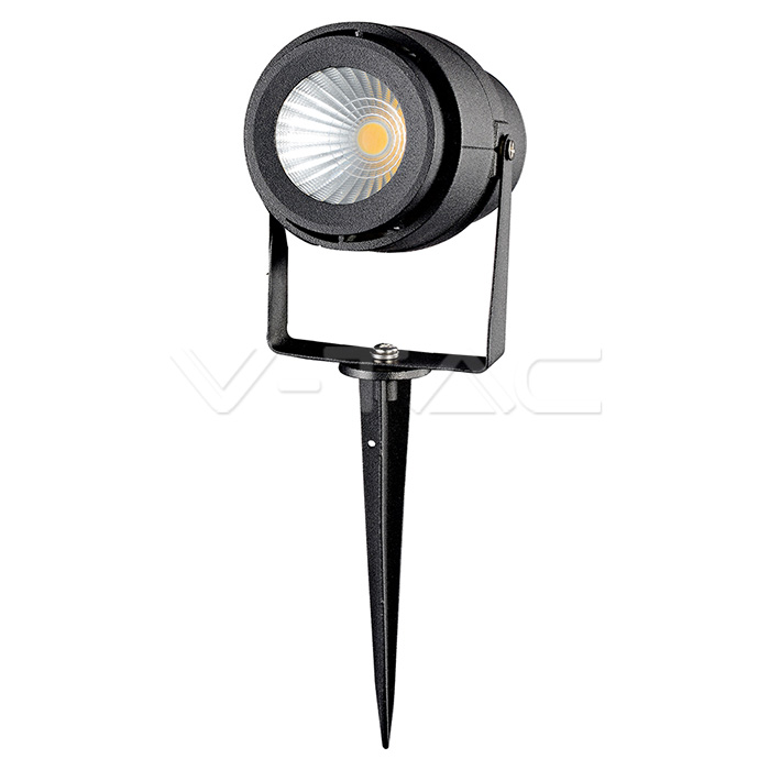 12W LED picchetto per Giardino Corpo Nero 4000K