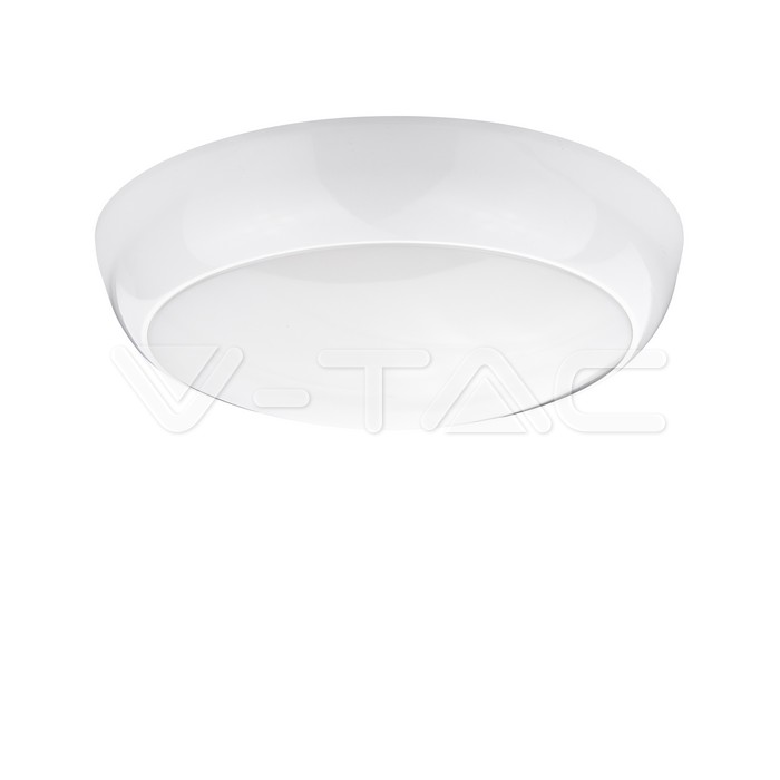 SKU 7613 V Tac 15W LED Solar Ceiling Light With Sensor IP65 3in1 Luxtec