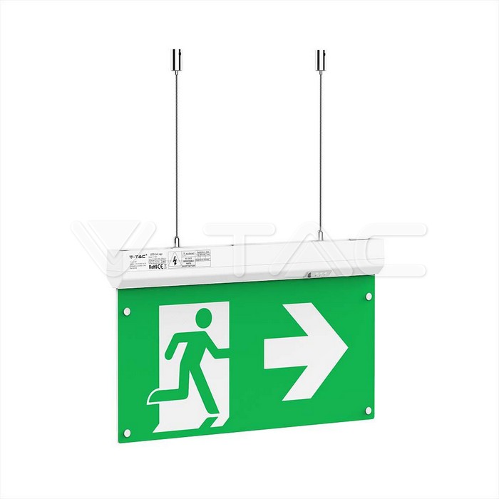 4in1 Emergency Exit Light With Self Test Button RF Control