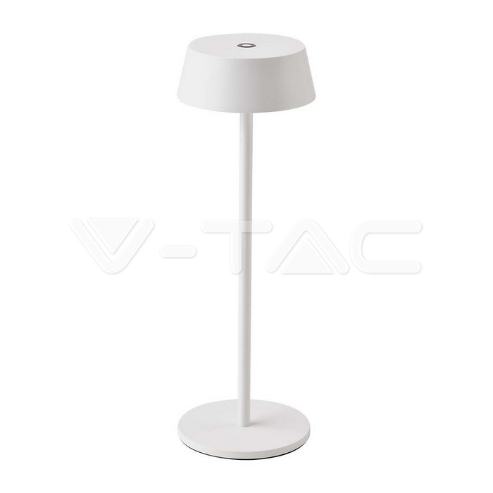 2W Table Lamp White Body IP54 3000K