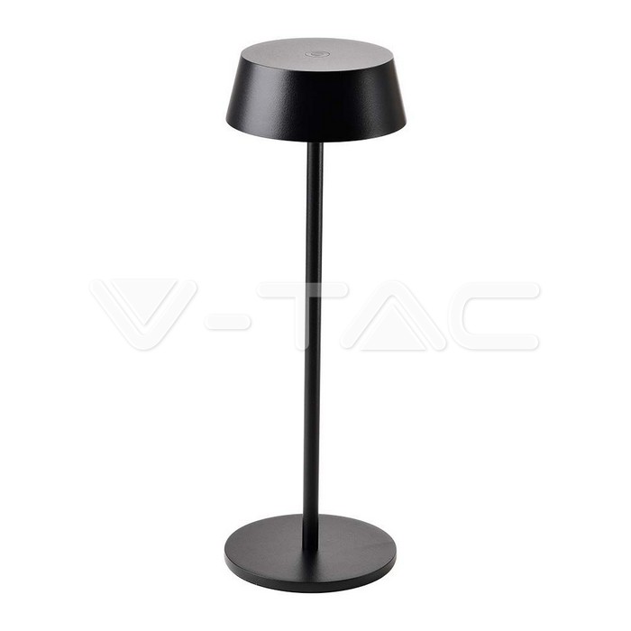 2W Table Lamp Black Body IP54 3000K