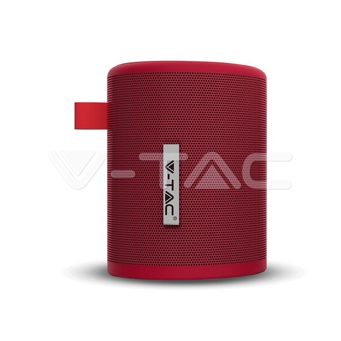Portable altoparlante portatile Micro USB High End Cable 1500mah Batteria Corpo Rosso