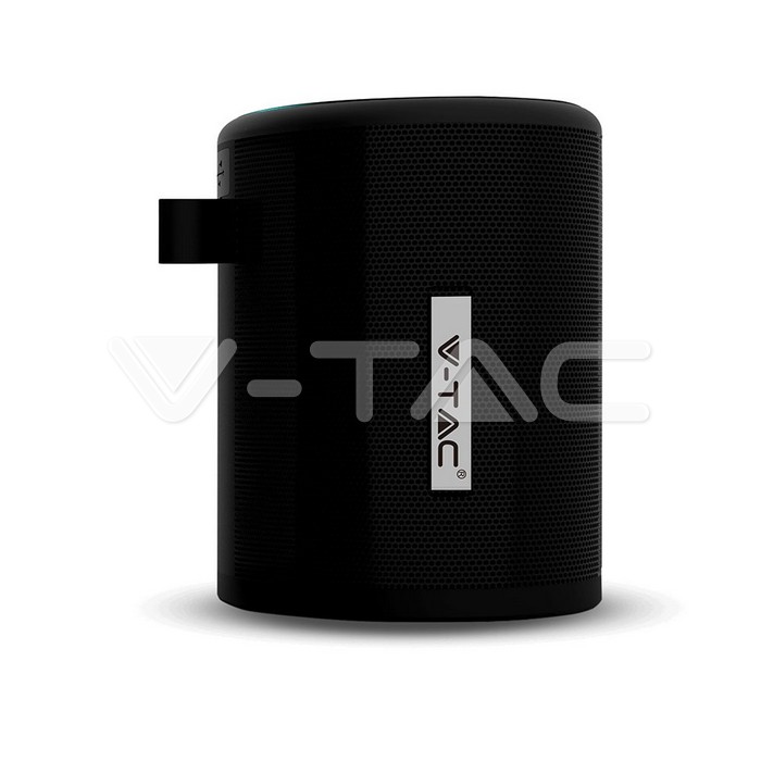 Portable altoparlante portatile Micro USB High End Cable 1500mah Batteria Corpo Nero