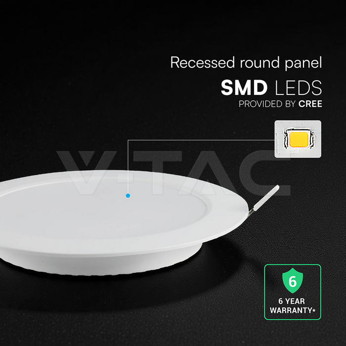 12W LED CREE CHIP Backlit Recessed Panel 3IN1 Round img 4