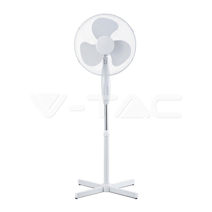 Ventilatore da 40W Base a croce 600mm 4 pulsanti 3 pale