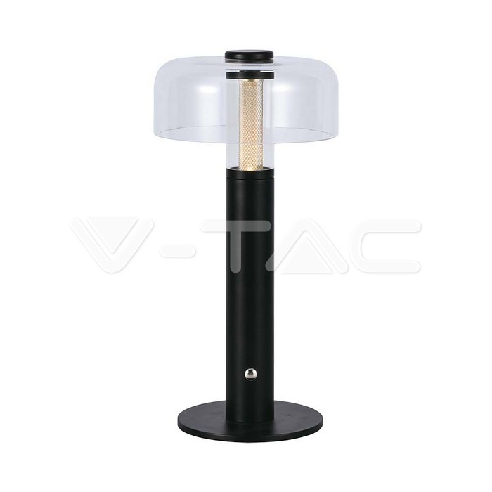 Lampada da Tavolo Ricaricabile 3 in 1 corpo nero