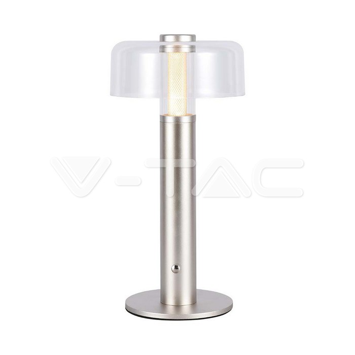 Lampada da Tavolo Ricaricabile 3 in 1 Corpo Champagne