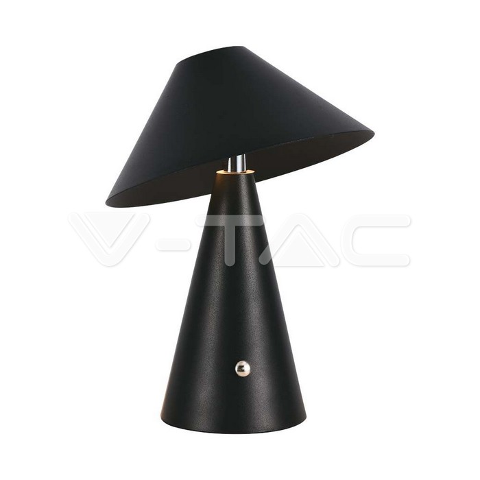 LED Lampada da Tavolo Ricaricabile 3 in 1 corpo nero