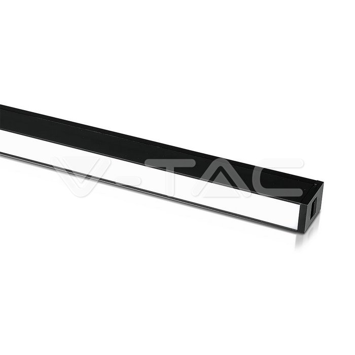 20W LED Magnetico SMD lineare nero IP20 24V 3000K