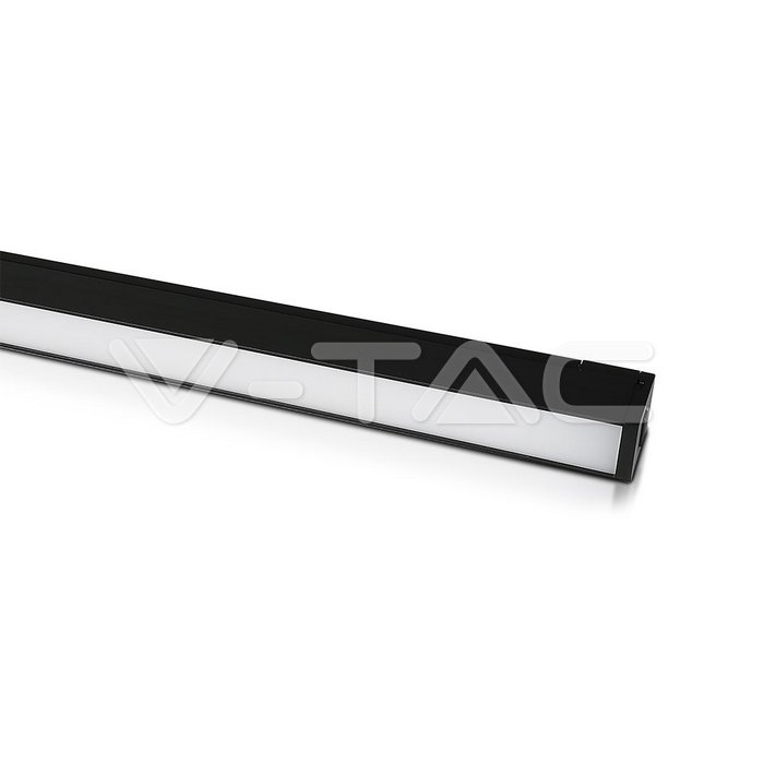 30W LED Magnetico SMD lineare nero IP20 24V 3000K