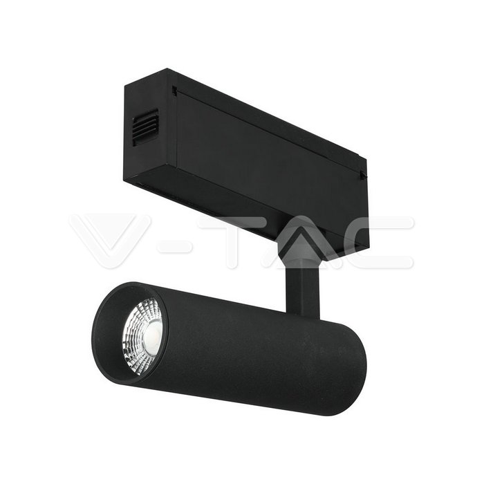 15W LED Luce a binario magnetico IP20 24V Nero 3000K