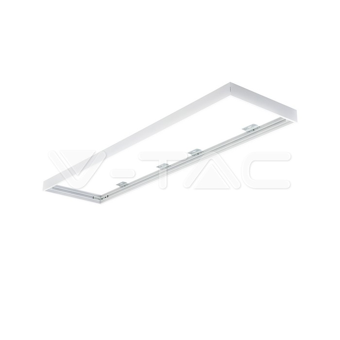 Cornice in alluminio 300 x 1200 Screw Fixed White