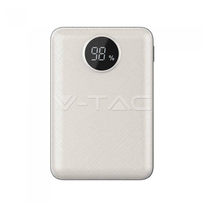 10000mAh Batteria esterna portatile Bianca