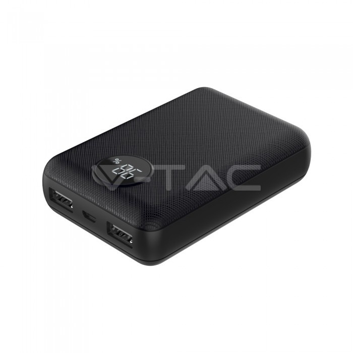 10000mAh Batteria esterna portatile Nera