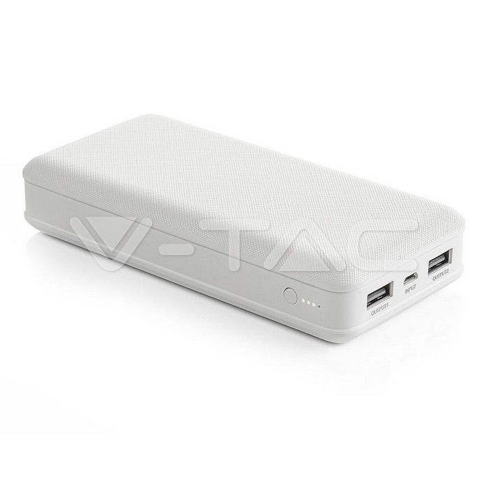 20000mAh Batteria esterna portatile Bianca
