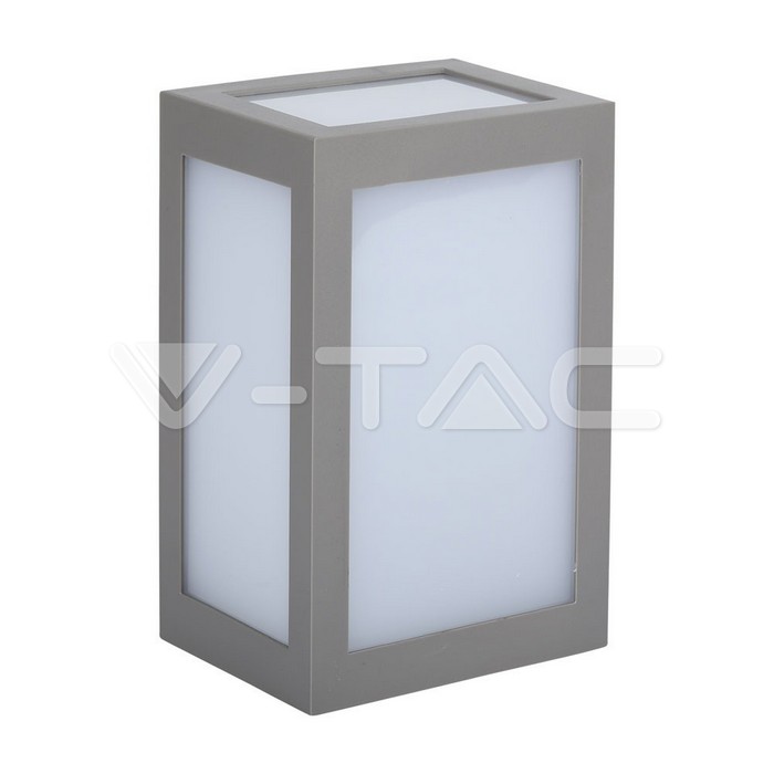 12W LED Wall Light Corpo Grigio 3000K