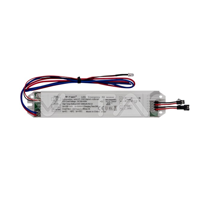 54W LED Emergency Kit For Waterproof M-Series SS Clip