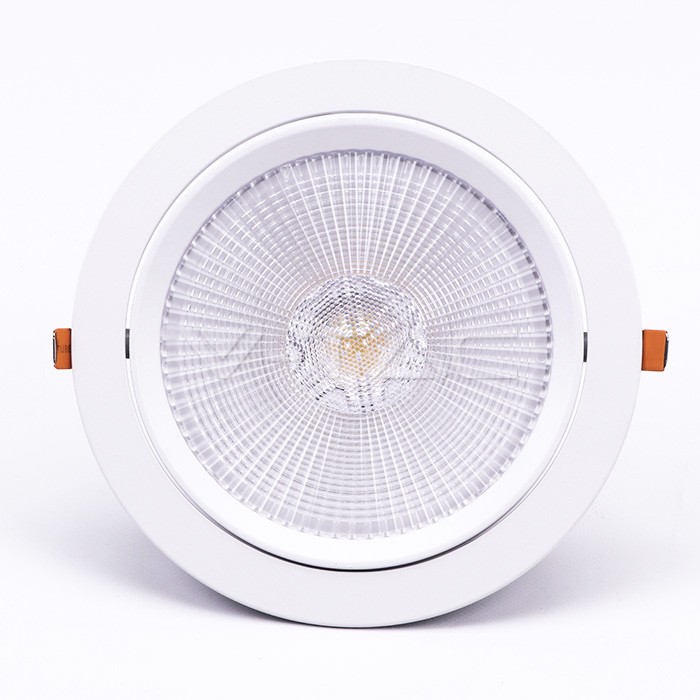 LED Faretto da incasso SAMSUNG Chip 30W direzione luce aggistabile 3000K