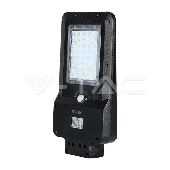 15W LED Lampada Solare Corpo Nero 6000K