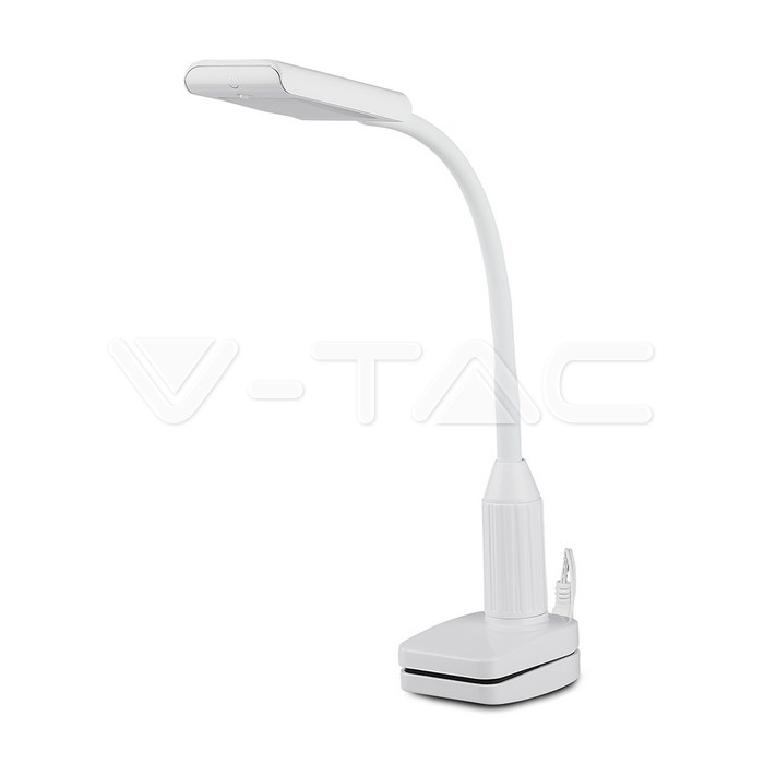 7W LED Corpo lampada bianco con clip 3000K