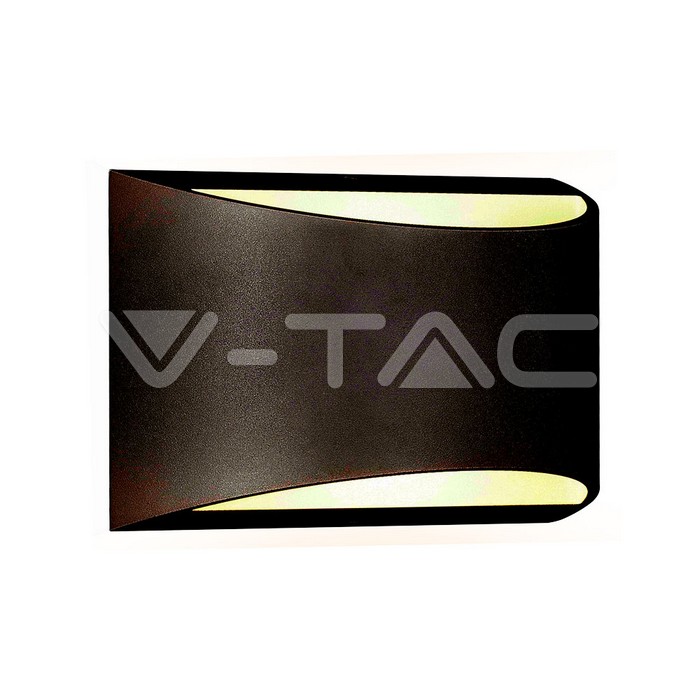 Lampada da parete a LED 10W Bridgelux Chip Corpo nero 4000K
