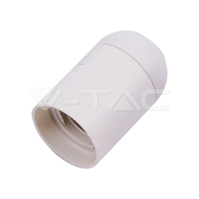 E27 Portalampada Bianco