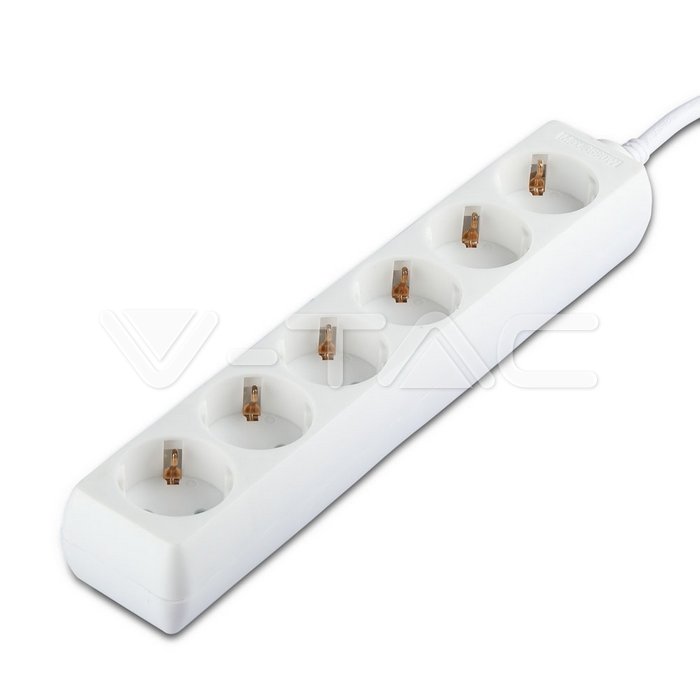6 Ways Socket Cable 1.5m