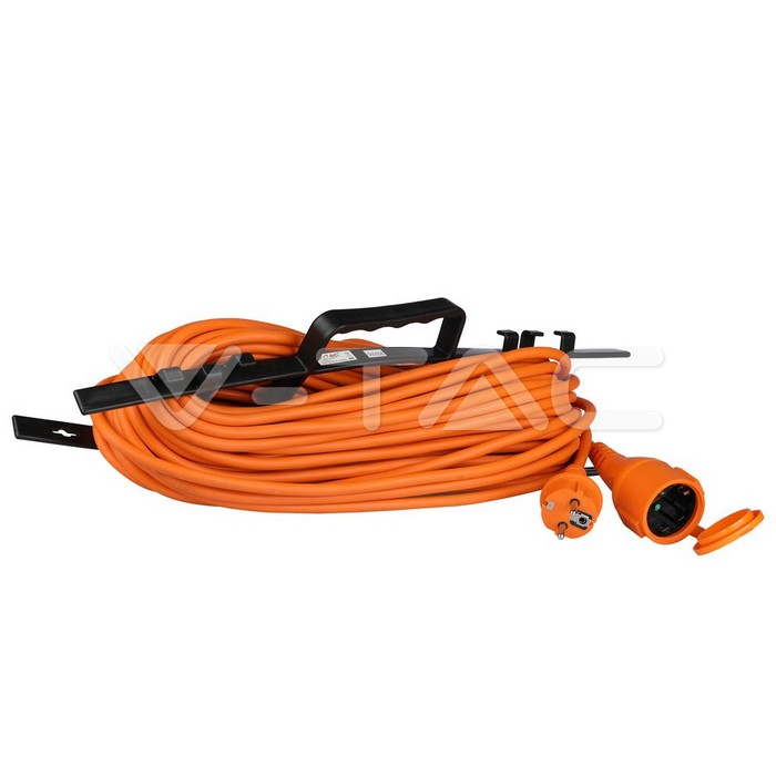 Extension Cord 3G 1.5mm x 30m 1 Way 16A IP44 Arancia & Black
