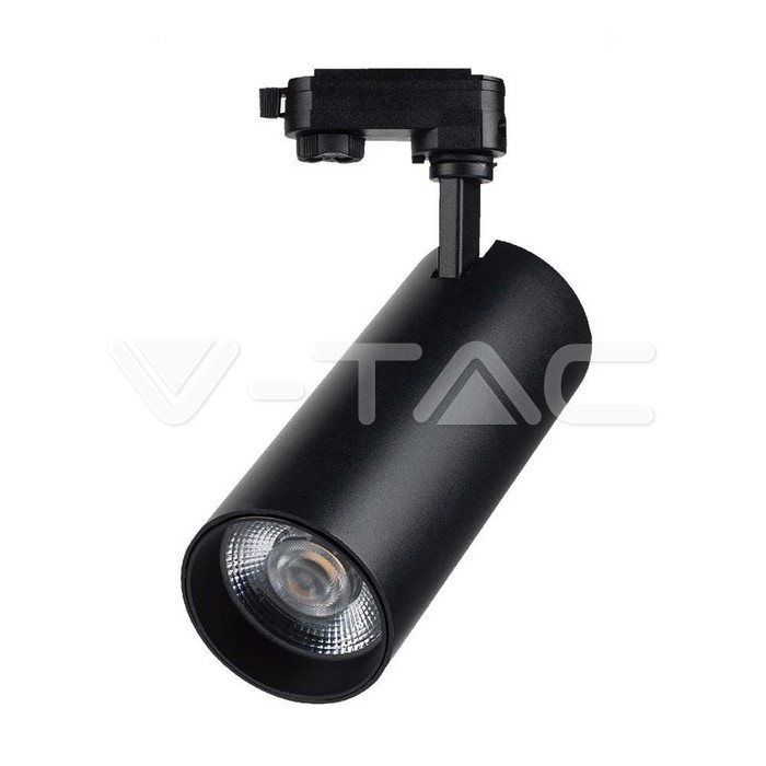 30W LED COB Tracklight 3in1 Black Body