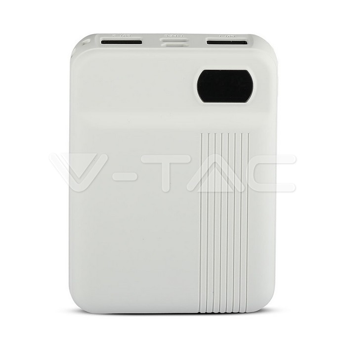 10000mAh Batteria esterna portatile Bianca