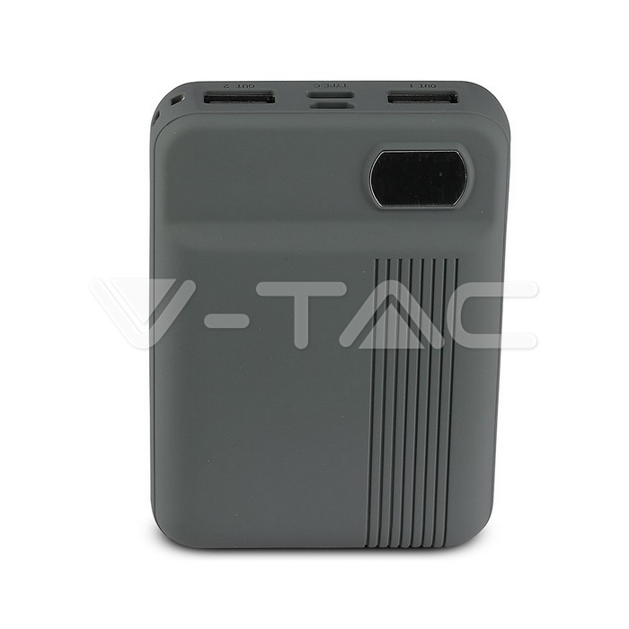 10000mAh Batteria esterna portatile Grigia