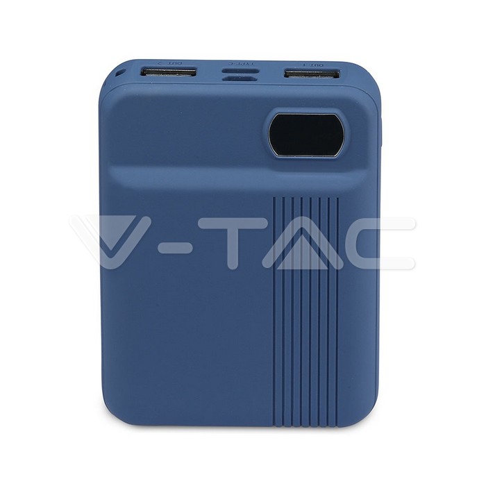 10000mAh Batteria esterna portatile Blu Scura
