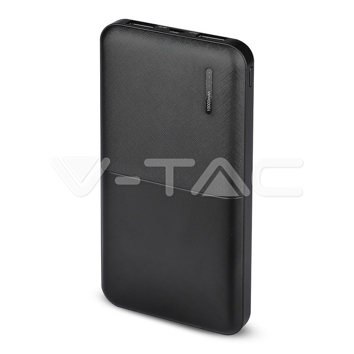 10000 mAh Super Slim Power Bank Nero