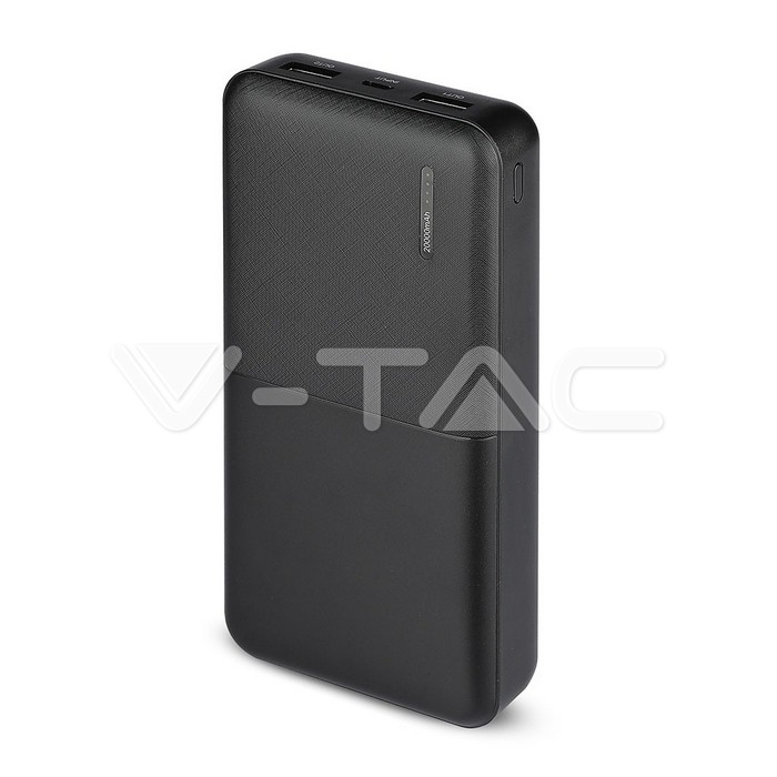 20000mAh Mega Power Bank Nero