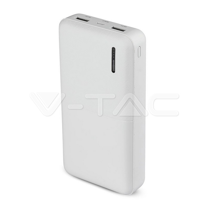 20000mAh Mega Power Bank Bianco