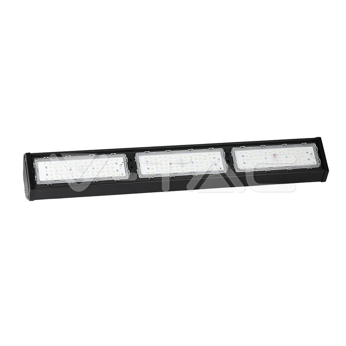 LED Sospensione lineare SAMSUNG Chip 150W Corpo Nero 4000K 120LM/W