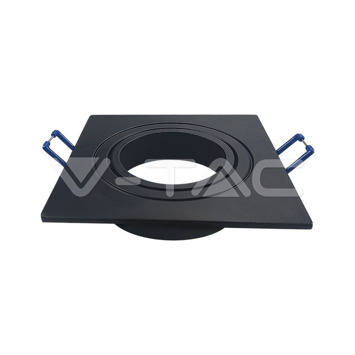 1*GU10 Fitting Square Black