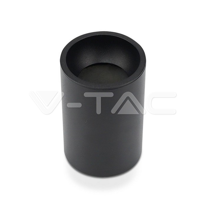 GU10 Surface Mounted Fitting Black