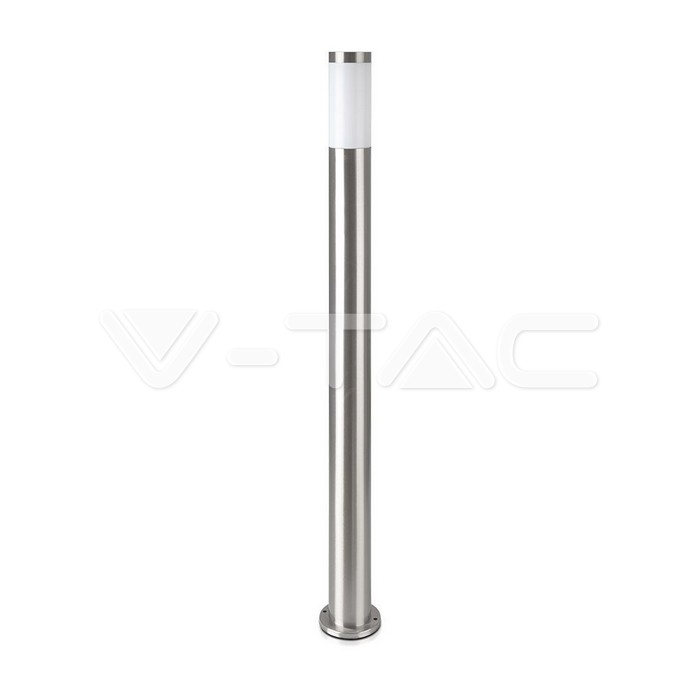 Bollard Lamp With Stainless Steel Satin Nickel