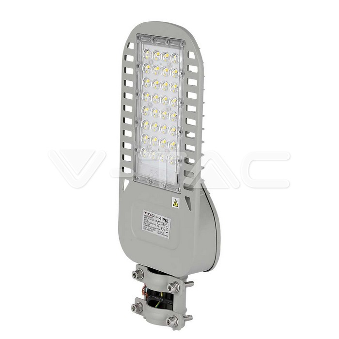 LED Armatura Stradale SAMSUNG Chip 5 Anni di garanzia 50W Slim 6400K 120LM/W