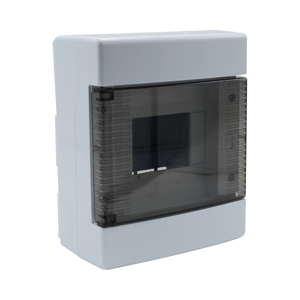 Centralino a parete slim 5M.-IP40 - 150x180x90 portello trasp.fumè