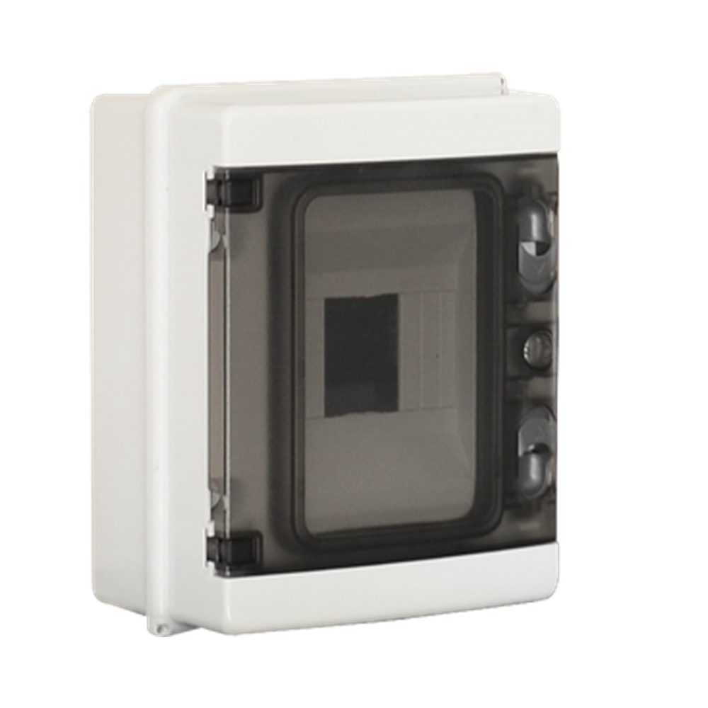 Centralino slim da parete 5M IP65 ABS 168x210x102 portello trasp.fumè