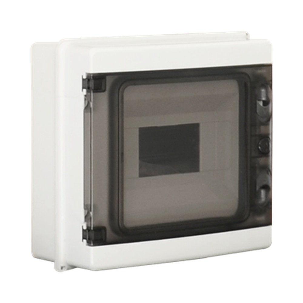 Centralino slim da parete 8M IP65 ABS 222x210x102 portello trasp.fumè