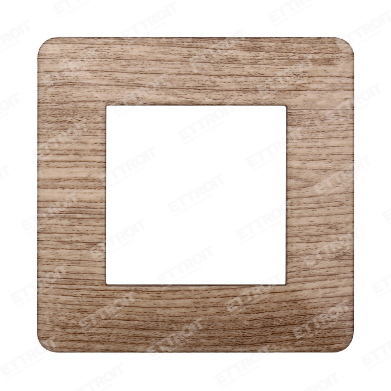 PLACCA PLASTICA 2P LEGNO CHIARO