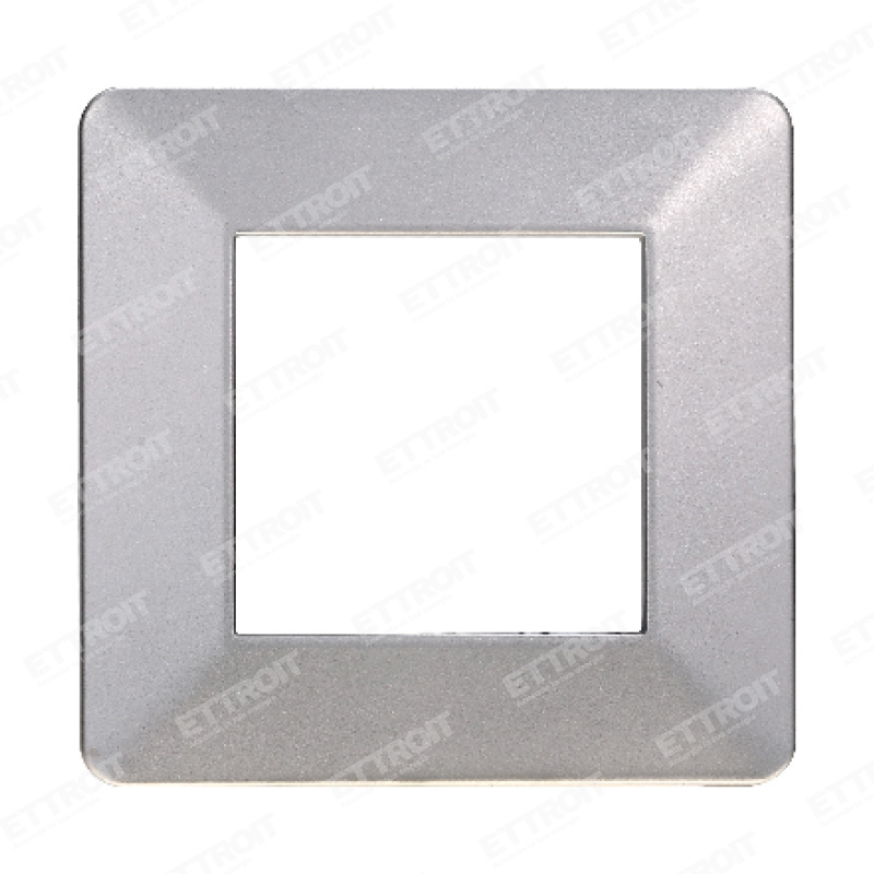 PLACCA PLASTICA 2P SILVER